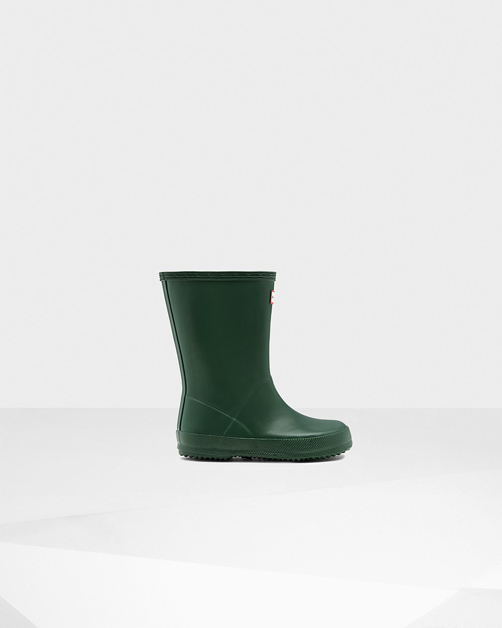 Hunter Original First Classic Rain Boots - Buy Online Kids Green - UJZWVM243